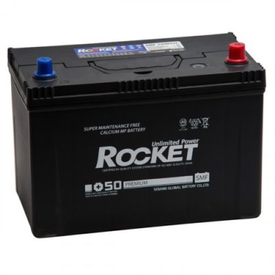 Аккумулятор Rocket SMF+50 100 Ач обратная толстые